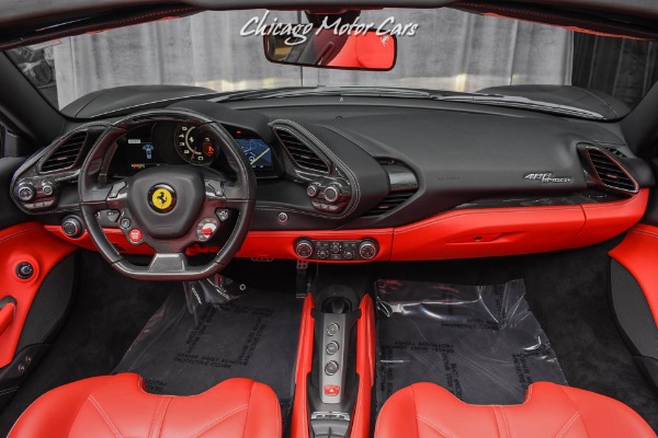 Used-2018-Ferrari-488-Spider-New-Tires-Tasteful-Upgrades-4K-Miles-Carbon-Fiber-Serviced-423-IPE-Exhaust