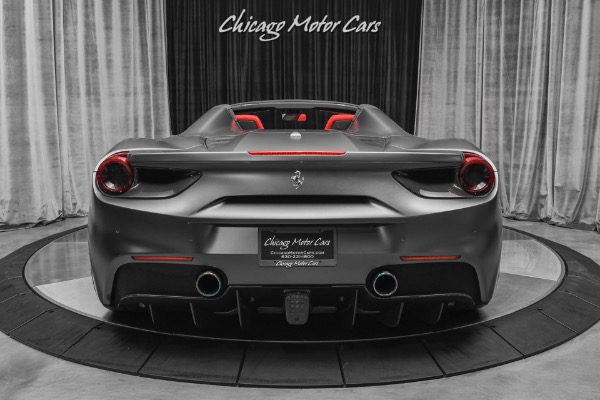 Used-2018-Ferrari-488-Spider-New-Tires-Tasteful-Upgrades-4K-Miles-Carbon-Fiber-Serviced-423-IPE-Exhaust