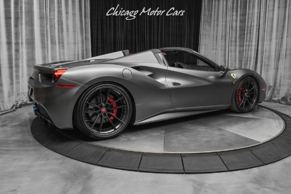 Used 2018 Ferrari 488 Spider New Tires Tasteful Upgrades 4K Miles Carbon Fiber Serviced 4/23 IPE Exhaust for sale Sold at Chicago Motor Cars in West Chicago IL 60185 5