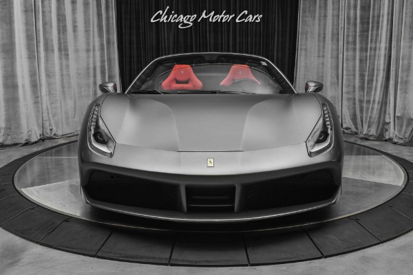 Used-2018-Ferrari-488-Spider-New-Tires-Tasteful-Upgrades-4K-Miles-Carbon-Fiber-Serviced-423-IPE-Exhaust