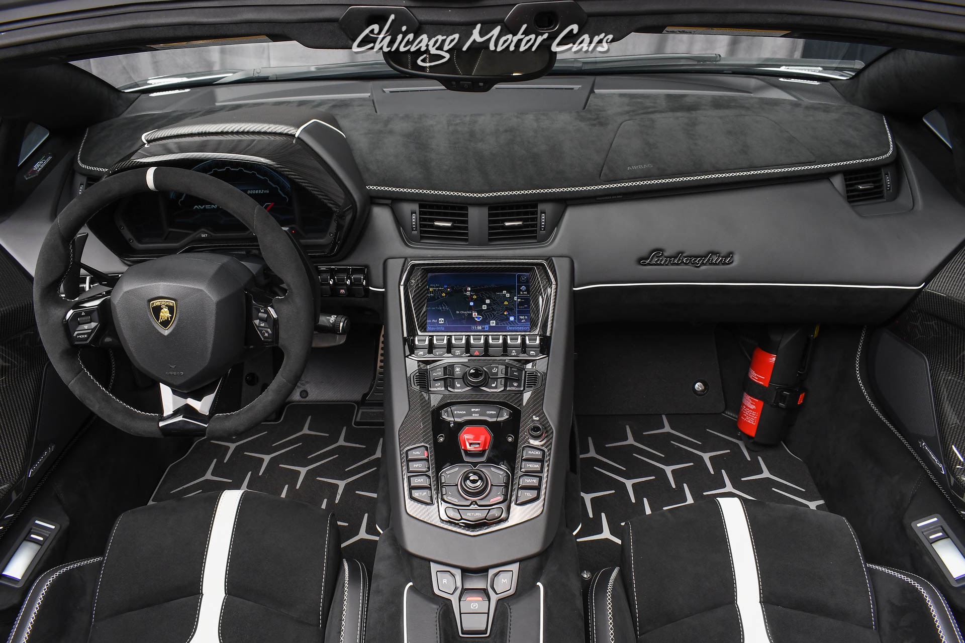 Lamborghini Aventador Interior