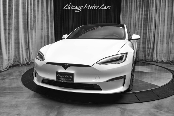 Used 2021 Tesla Model S Plaid Autopilot! 21 Arachnid Wheels! Worlds Quickest Production Sedan! for sale Sold at Chicago Motor Cars in West Chicago IL 60185 2