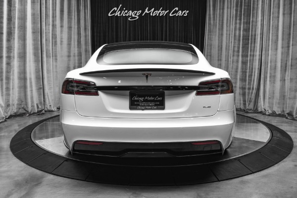 Used 2021 Tesla Model S Plaid Autopilot! 21 Arachnid Wheels! Worlds Quickest Production Sedan! for sale Sold at Chicago Motor Cars in West Chicago IL 60185 4