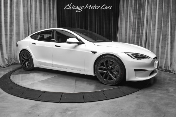 Used 2021 Tesla Model S Plaid Autopilot! 21 Arachnid Wheels! Worlds Quickest Production Sedan! for sale Sold at Chicago Motor Cars in West Chicago IL 60185 6