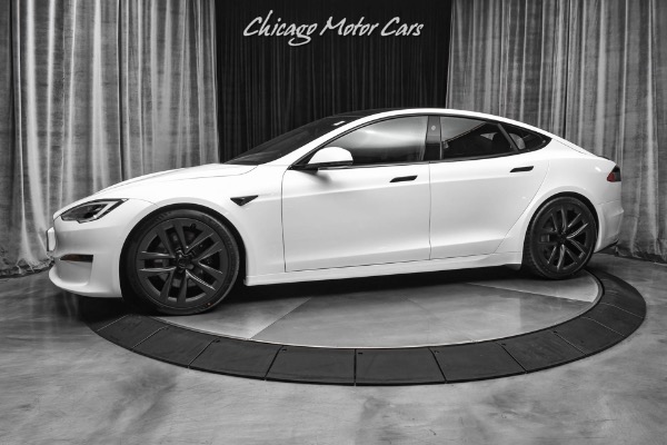 Used 2021 Tesla Model S Plaid Autopilot! 21 Arachnid Wheels! Worlds Quickest Production Sedan! for sale Sold at Chicago Motor Cars in West Chicago IL 60185 1