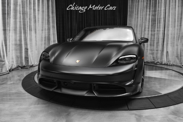 Used 2021 Porsche Taycan Turbo S Only 12k Miles! Premium Package! Full Stealth PPF! LOADED! for sale Sold at Chicago Motor Cars in West Chicago IL 60185 2