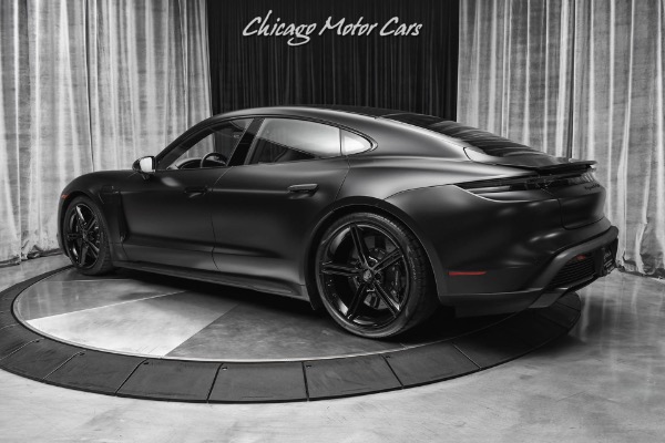 Used 2021 Porsche Taycan Turbo S Only 12k Miles! Premium Package! Full Stealth PPF! LOADED! for sale Sold at Chicago Motor Cars in West Chicago IL 60185 3