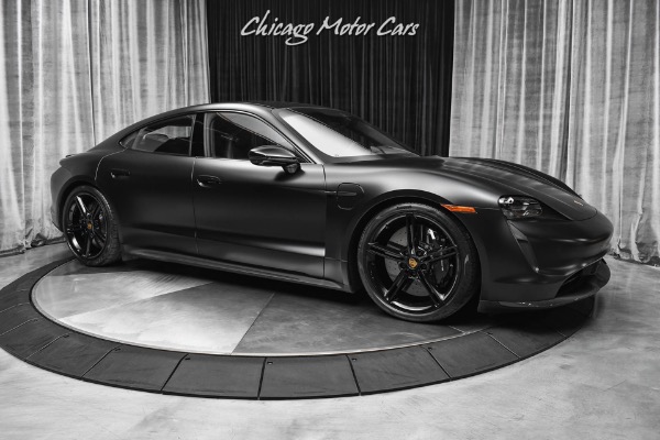 Used 2021 Porsche Taycan Turbo S Only 12k Miles! Premium Package! Full Stealth PPF! LOADED! for sale Sold at Chicago Motor Cars in West Chicago IL 60185 6