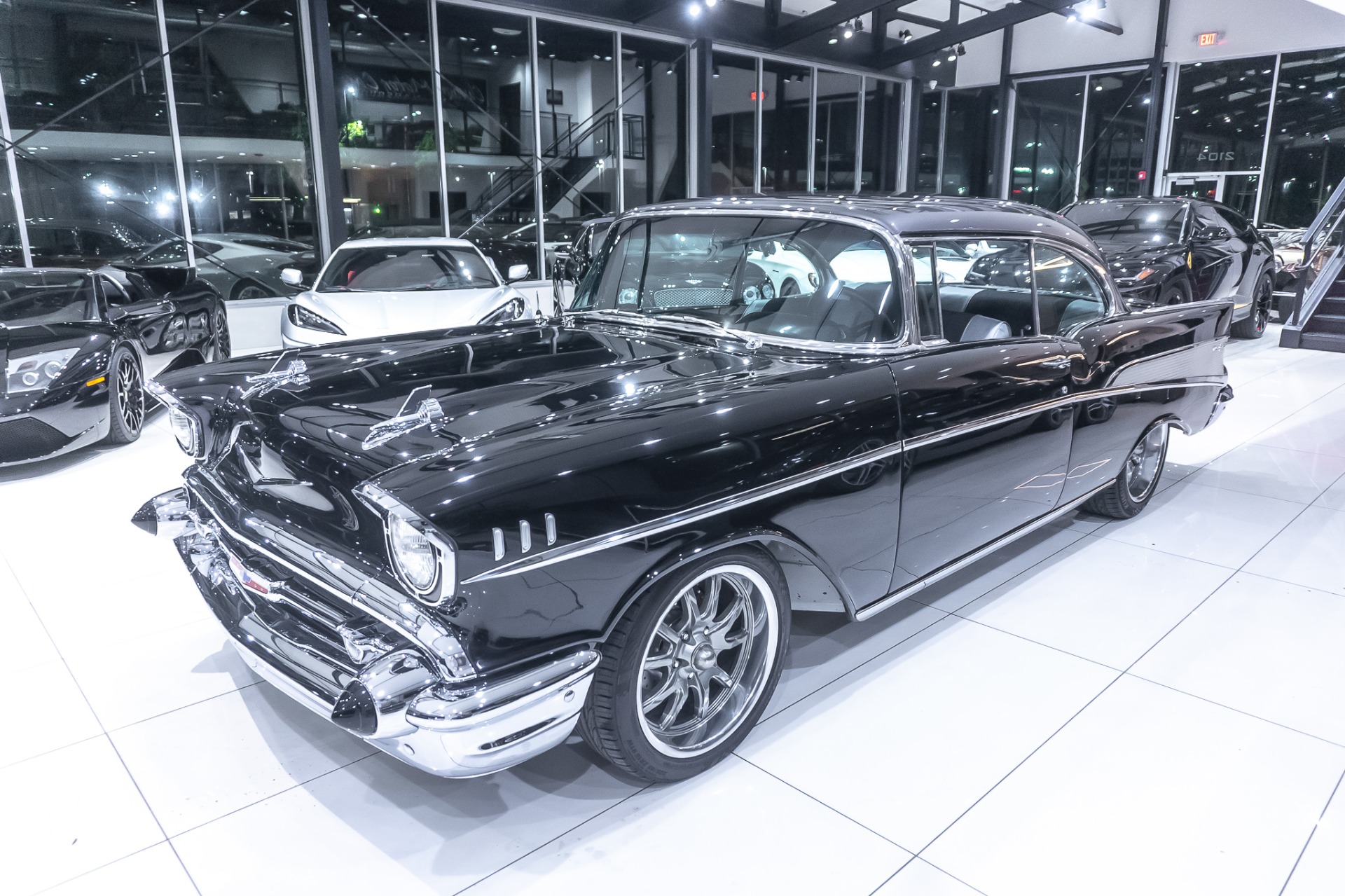 Used-1957-Chevrolet-BELAIR-2-DOOR-Coupe-Restomod-L98-350ci-Only-400-MILES-SINCE-FRAME-OFF-RESTO