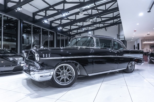 Used 1957 Chevrolet BELAIR 2-DOOR Coupe Restomod L98 350ci Only 400 MILES SINCE FRAME OFF RESTO!! for sale Sold at Chicago Motor Cars in West Chicago IL 60185 2
