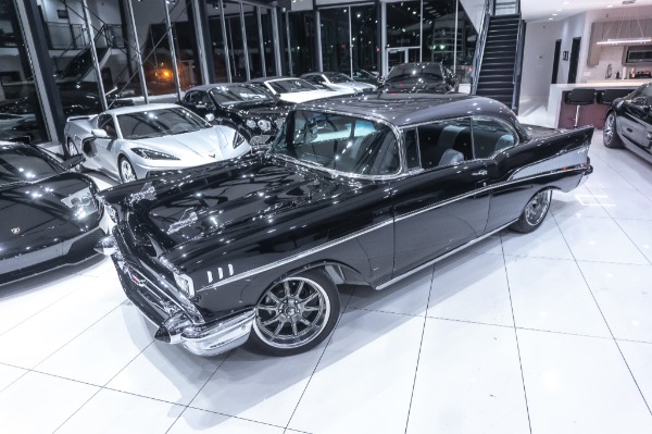 Used 1957 Chevrolet BELAIR 2-DOOR Coupe Restomod L98 350ci Only 400 MILES SINCE FRAME OFF RESTO!! for sale Sold at Chicago Motor Cars in West Chicago IL 60185 4