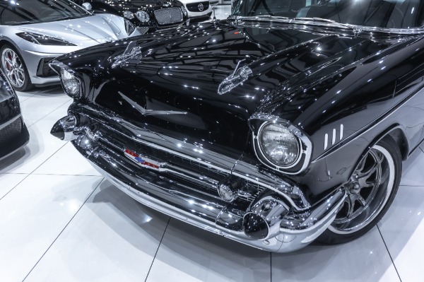 Used 1957 Chevrolet BELAIR 2-DOOR Coupe Restomod L98 350ci Only 400 MILES SINCE FRAME OFF RESTO!! for sale Sold at Chicago Motor Cars in West Chicago IL 60185 6