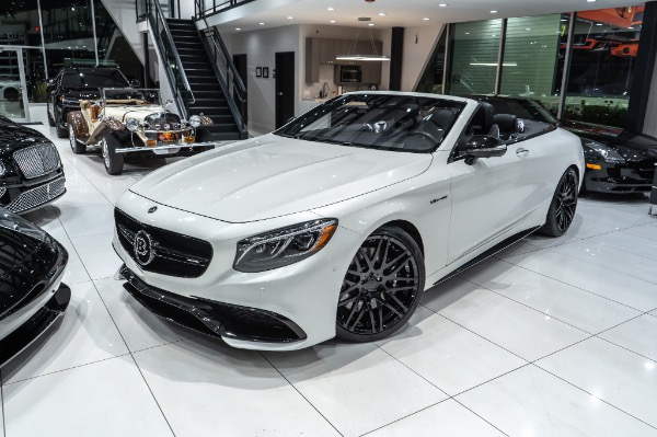 Used 2017 Mercedes-Benz S63 AMG 4MATIC Convertible Brabus Package 650 Hard Loaded EVERY Option Possible! for sale Sold at Chicago Motor Cars in West Chicago IL 60185 2