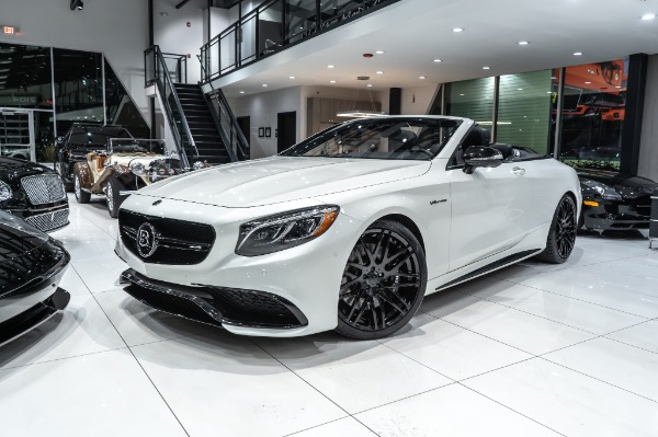 Used 2017 Mercedes-Benz S63 AMG 4MATIC Convertible Brabus Package 650 Hard Loaded EVERY Option Possible! for sale Sold at Chicago Motor Cars in West Chicago IL 60185 3