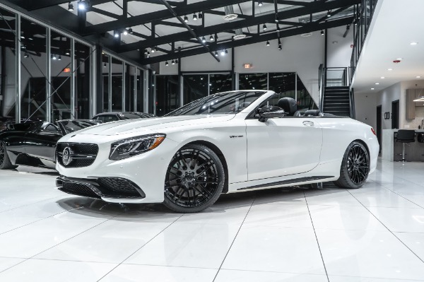 Used 2017 Mercedes-Benz S63 AMG 4MATIC Convertible Brabus Package 650 Hard Loaded EVERY Option Possible! for sale Sold at Chicago Motor Cars in West Chicago IL 60185 4