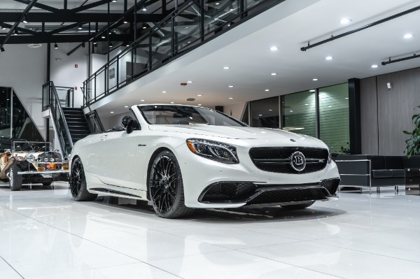 Used 2017 Mercedes-Benz S63 AMG 4MATIC Convertible Brabus Package 650 Hard Loaded EVERY Option Possible! for sale Sold at Chicago Motor Cars in West Chicago IL 60185 6