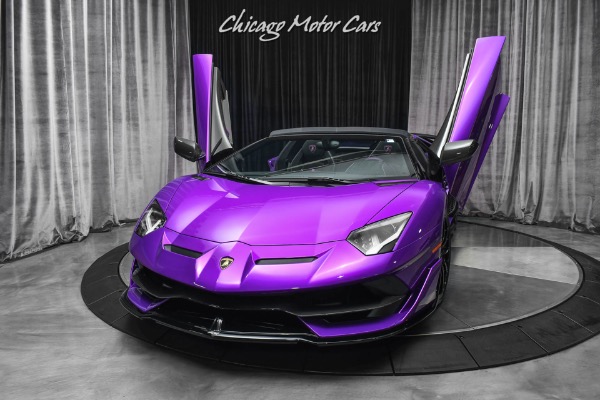 Used 2020 Lamborghini Aventador LP770-4 SVJ Roadster Extremely Rare Viola Pasifae Ad Personam! Full PPF! for sale Sold at Chicago Motor Cars in West Chicago IL 60185 2
