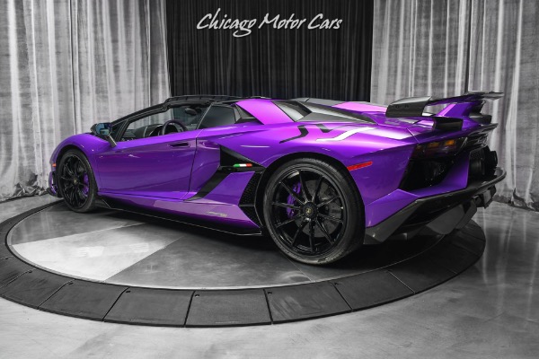 Used 2020 Lamborghini Aventador LP770-4 SVJ Roadster Extremely Rare Viola Pasifae Ad Personam! Full PPF! for sale Sold at Chicago Motor Cars in West Chicago IL 60185 3