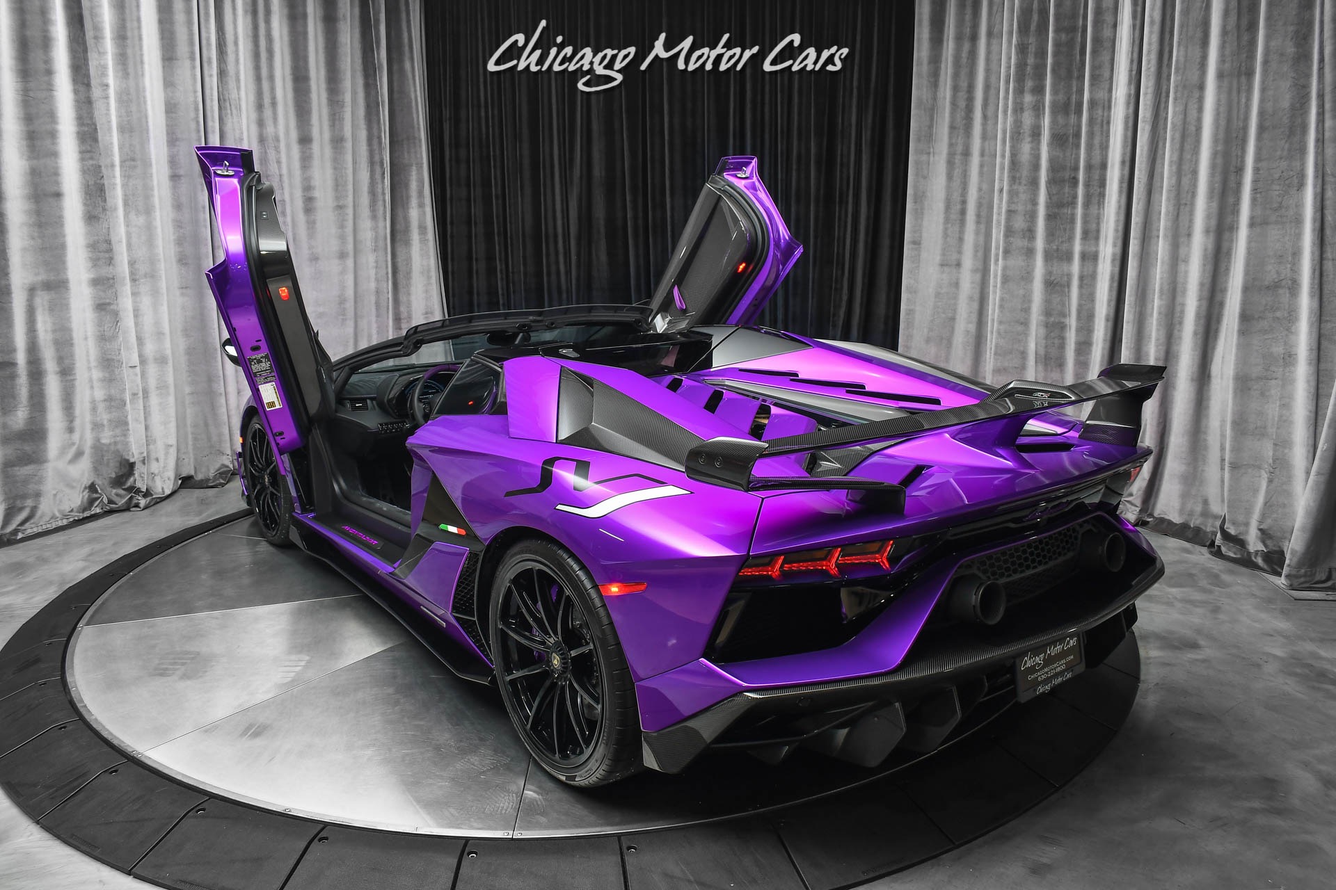 Used-2020-Lamborghini-Aventador-LP770-4-SVJ-Roadster-Extremely-Rare-Viola-Pasifae-Ad-Personam-Full-PPF