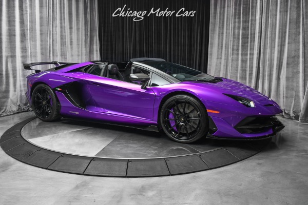 Used 2020 Lamborghini Aventador LP770-4 SVJ Roadster Extremely Rare Viola Pasifae Ad Personam! Full PPF! for sale Sold at Chicago Motor Cars in West Chicago IL 60185 6