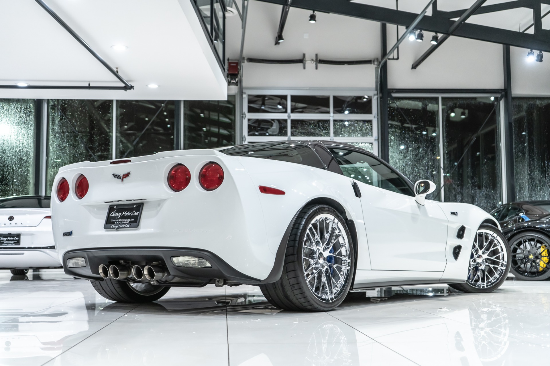 Used-2010-Chevrolet-Corvette-ZR1-w3ZR-Low-MILES-ARCTIC-WHITE-BONE-STOCK