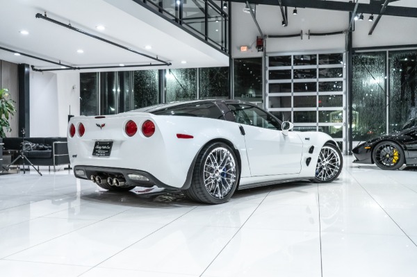 Used-2010-Chevrolet-Corvette-ZR1-w3ZR-Low-MILES-ARCTIC-WHITE-BONE-STOCK