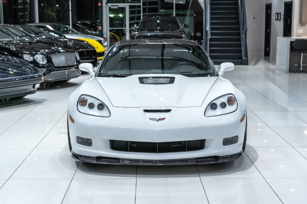 Used-2010-Chevrolet-Corvette-ZR1-w3ZR-Low-MILES-ARCTIC-WHITE-BONE-STOCK