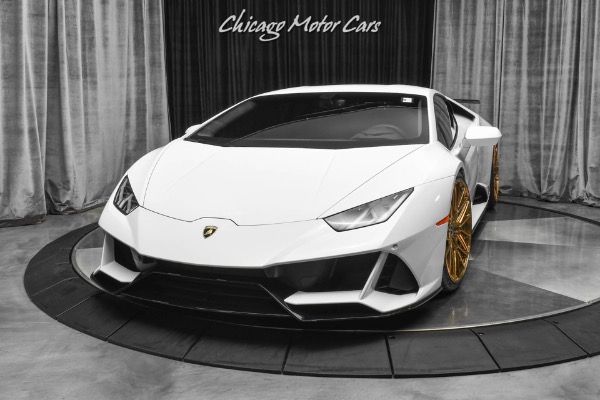 Used 2020 Lamborghini Huracan LP640-4 EVO Coupe 21/22 Brixton Forged Wheels! Lift System! LOADED! for sale Sold at Chicago Motor Cars in West Chicago IL 60185 2