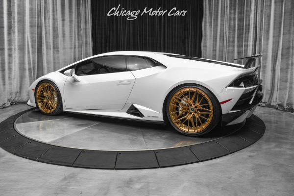 Used 2020 Lamborghini Huracan LP640-4 EVO Coupe 21/22 Brixton Forged Wheels! Lift System! LOADED! for sale Sold at Chicago Motor Cars in West Chicago IL 60185 3