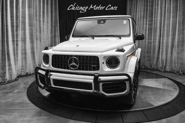 Used 2020 Mercedes-Benz G63 AMG G63 AMG SUV 4-Matic EXCLUSIVE Interior Pkg! HOT Color Combo! for sale Sold at Chicago Motor Cars in West Chicago IL 60185 2