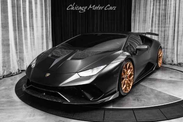Used 2018 Lamborghini Huracan Performante LP640-4 VF Supercharged Forged Carbon 1016 Industries for sale Sold at Chicago Motor Cars in West Chicago IL 60185 2