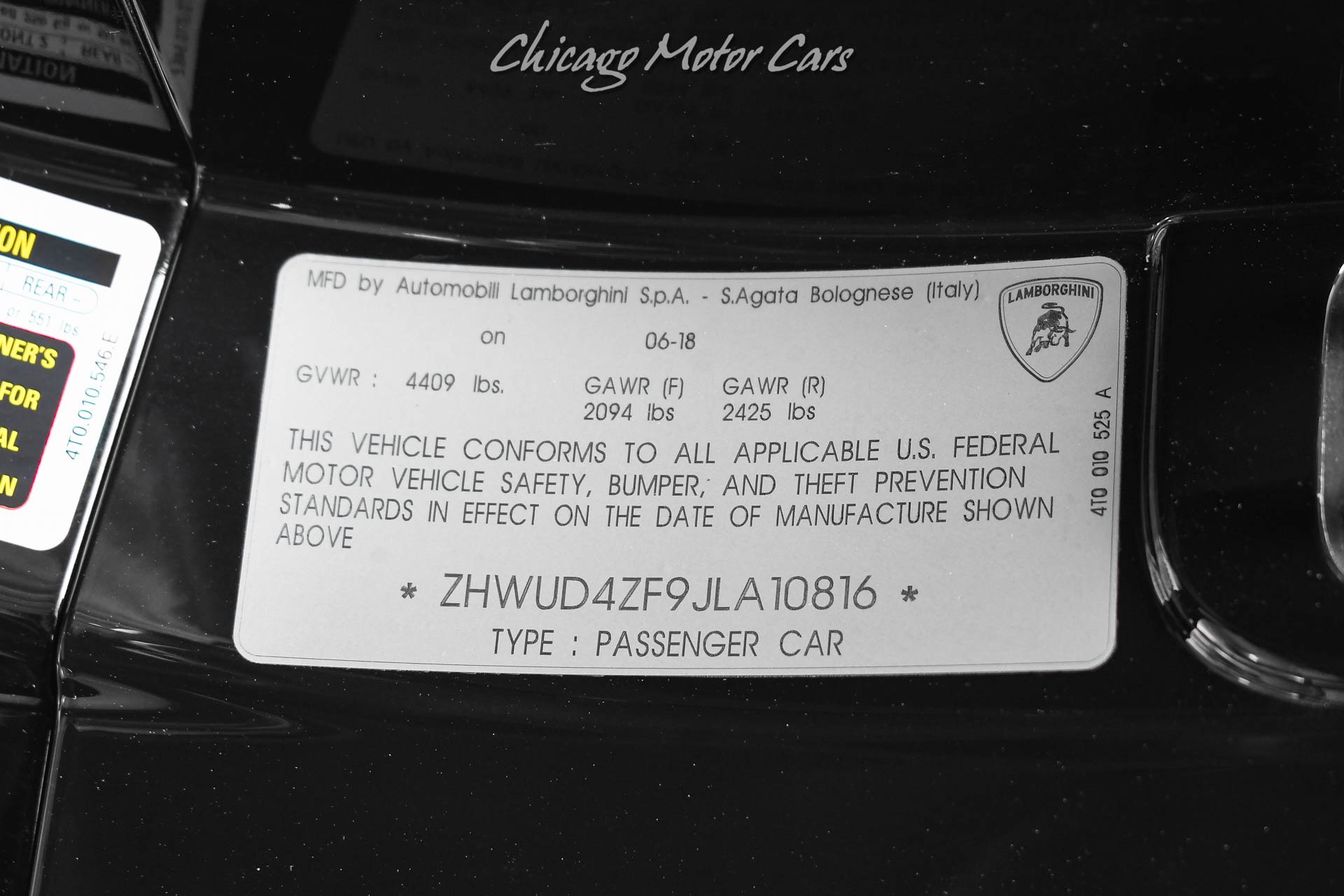 2018 LAMBORGHINI HURACAN - Image 57