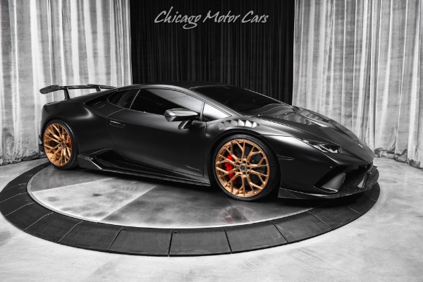 Used 2018 Lamborghini Huracan Performante LP640-4 VF Supercharged Forged Carbon 1016 Industries for sale Sold at Chicago Motor Cars in West Chicago IL 60185 6