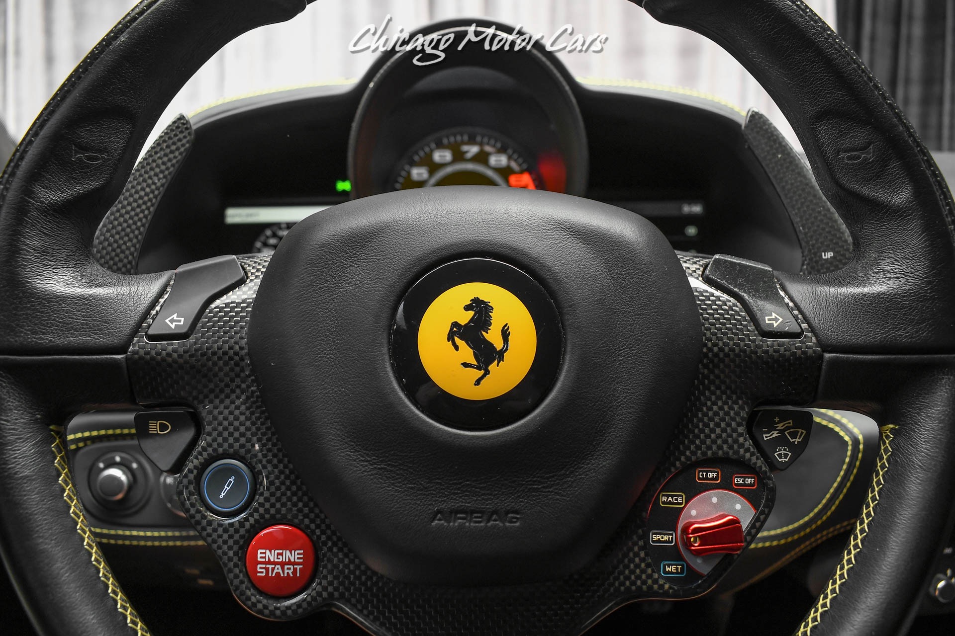 Used-2013-Ferrari-458-Italia-Coupe-CARBON-Fiber-LED-Steering-Wheel-LOADED-Serviced