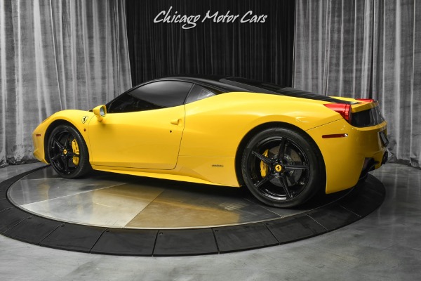 Used 2013 Ferrari 458 Italia Coupe CARBON Fiber! LED Steering Wheel LOADED Serviced! for sale Sold at Chicago Motor Cars in West Chicago IL 60185 3