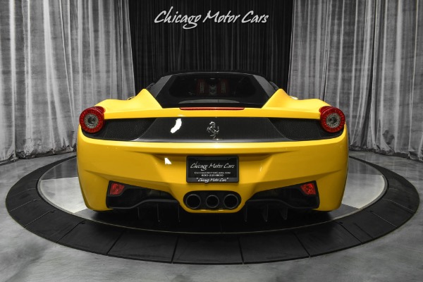 Used 2013 Ferrari 458 Italia Coupe CARBON Fiber! LED Steering Wheel LOADED Serviced! for sale Sold at Chicago Motor Cars in West Chicago IL 60185 4