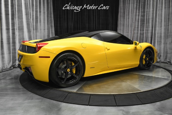 Used 2013 Ferrari 458 Italia Coupe CARBON Fiber! LED Steering Wheel LOADED Serviced! for sale Sold at Chicago Motor Cars in West Chicago IL 60185 5