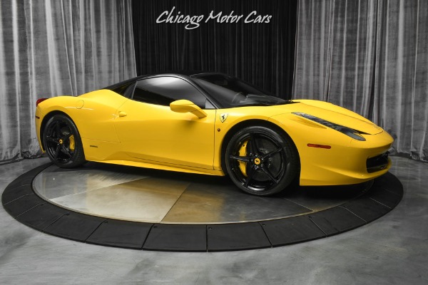 Used 2013 Ferrari 458 Italia Coupe CARBON Fiber! LED Steering Wheel LOADED Serviced! for sale Sold at Chicago Motor Cars in West Chicago IL 60185 6