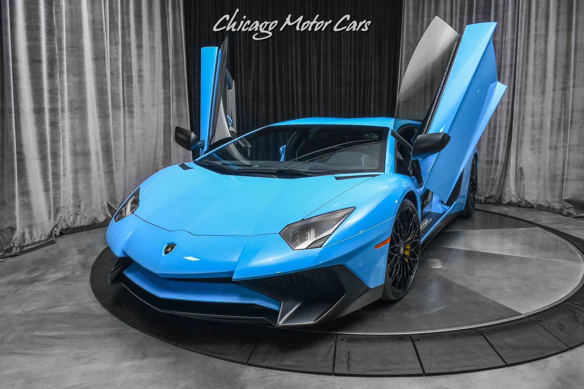 Used-2017-Lamborghini-Aventador-SV-LP750-4-Coupe-RARE-Blue-Cepheus-Carbon-Fiber-Only-5K-Miles
