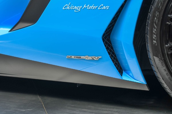 Used-2017-Lamborghini-Aventador-SV-LP750-4-Coupe-RARE-Blue-Cepheus-Carbon-Fiber-Only-5K-Miles