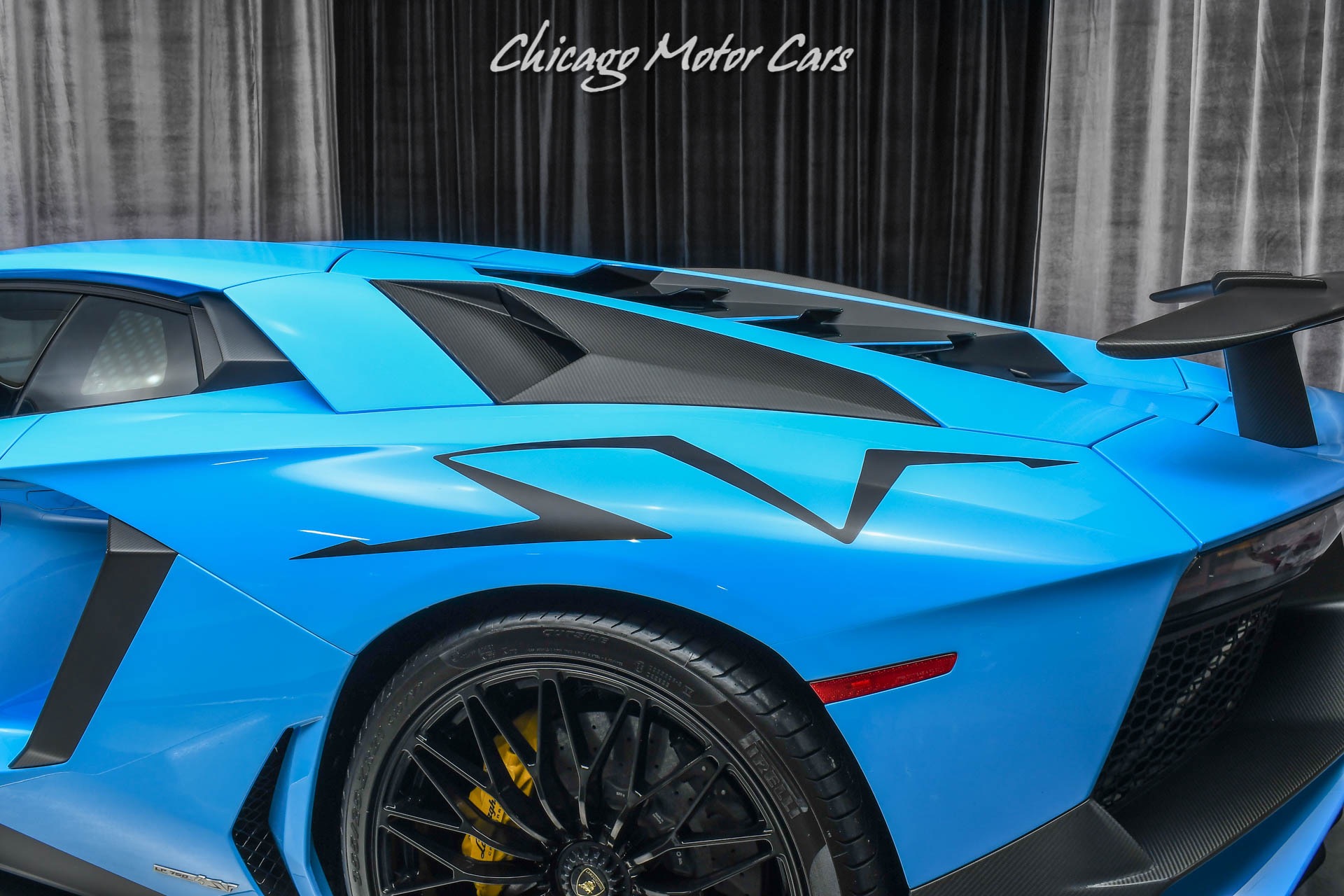 Used-2017-Lamborghini-Aventador-SV-LP750-4-Coupe-RARE-Blue-Cepheus-Carbon-Fiber-Only-5K-Miles