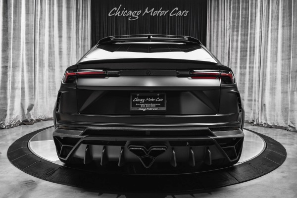 Used 2020 Lamborghini Urus SUV Matte Black BRAND NEW Build! MANSORY WideBody Carbon Fiber! FULL PPF! for sale Sold at Chicago Motor Cars in West Chicago IL 60185 4