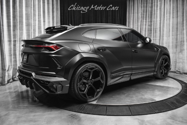 Used 2020 Lamborghini Urus SUV Matte Black BRAND NEW Build! MANSORY WideBody Carbon Fiber! FULL PPF! for sale Sold at Chicago Motor Cars in West Chicago IL 60185 5
