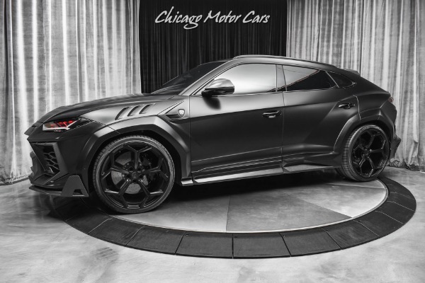 Used 2020 Lamborghini Urus SUV Matte Black BRAND NEW Build! MANSORY WideBody Carbon Fiber! FULL PPF! for sale Sold at Chicago Motor Cars in West Chicago IL 60185 1
