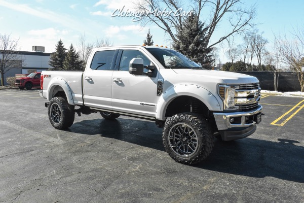 Used 2018 Ford F-250 Super Duty Lariat 4X4 Crew Cab Upgrades! FX4 Off-Road Package! 6.7L Diesel! for sale Sold at Chicago Motor Cars in West Chicago IL 60185 6