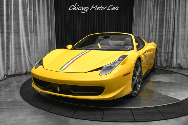Used 2013 Ferrari 458 Spider LOADED! Carbon Fiber Race Package! Lift System! Low Miles! PPF! for sale Sold at Chicago Motor Cars in West Chicago IL 60185 2