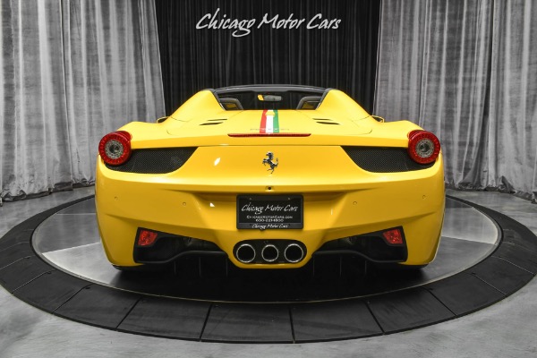 Used 2013 Ferrari 458 Spider LOADED! Carbon Fiber Race Package! Lift System! Low Miles! PPF! for sale Sold at Chicago Motor Cars in West Chicago IL 60185 4