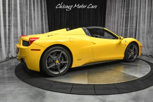 Used 2013 Ferrari 458 Spider LOADED! Carbon Fiber Race Package! Lift System! Low Miles! PPF! for sale Sold at Chicago Motor Cars in West Chicago IL 60185 5