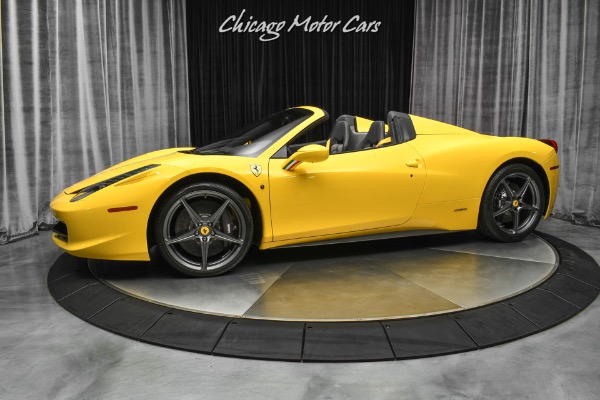Used 2013 Ferrari 458 Spider LOADED! Carbon Fiber Race Package! Lift System! Low Miles! PPF! for sale Sold at Chicago Motor Cars in West Chicago IL 60185 1