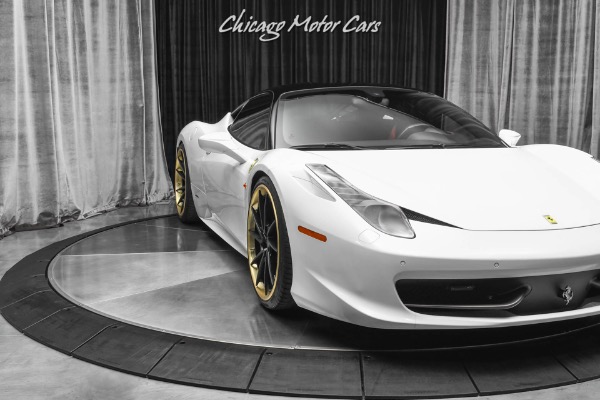 Used-2012-Ferrari-458-Italia-Coupe-Two-Tone-Paint-AKRAPOVIC-Exhaust-ANRKY-Wheels